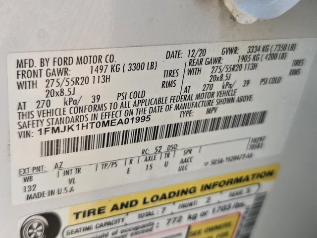 2021 Ford Expedition Max XLT