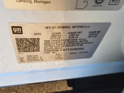 2026 GMC Acadia Denali