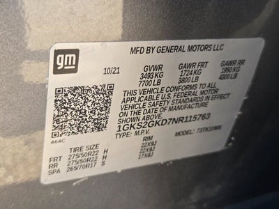 2022 GMC Yukon XL SLT