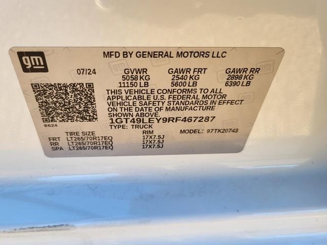 2024 GMC Sierra 2500 HD Pro