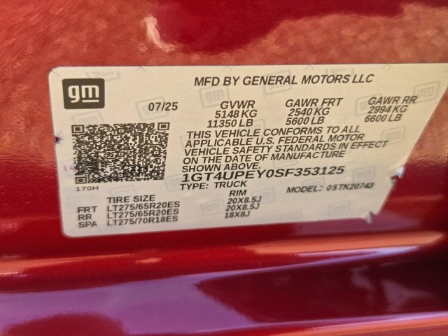 2025 GMC Sierra 2500 HD AT4