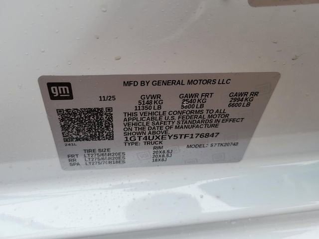 2026 GMC Sierra 2500 HD Denali Ultimate