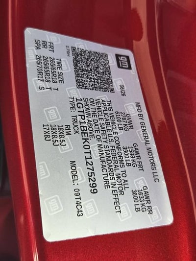 2026 GMC Canyon Elevation