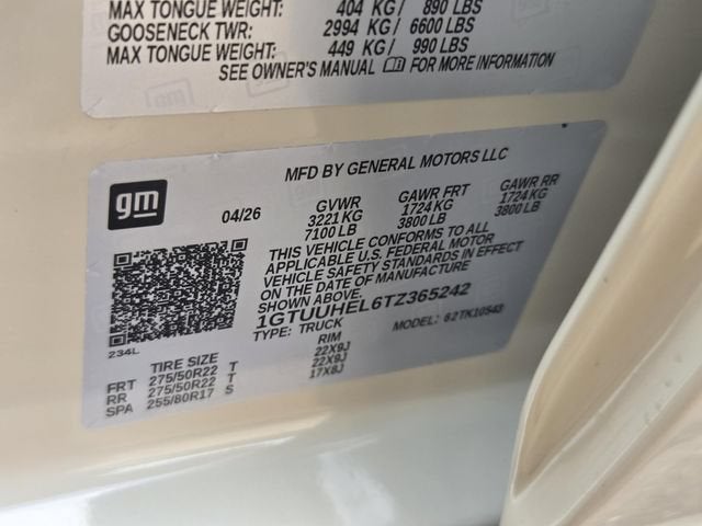 2026 GMC Sierra 1500 Denali Ultimate