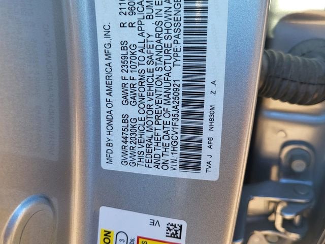 2018 Honda Accord Sedan Sport 1.5T