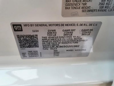 2025 Chevrolet Silverado 1500 High Country