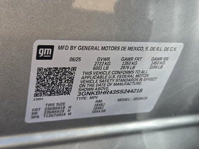 2025 Chevrolet Blazer 2LT