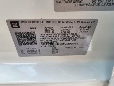 2021 GMC Sierra 1500 SLT