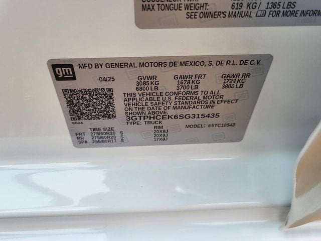 2025 GMC Sierra 1500 Elevation