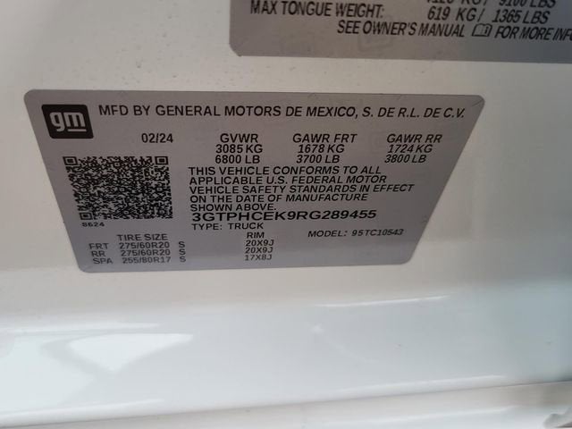 2024 GMC Sierra 1500 Elevation