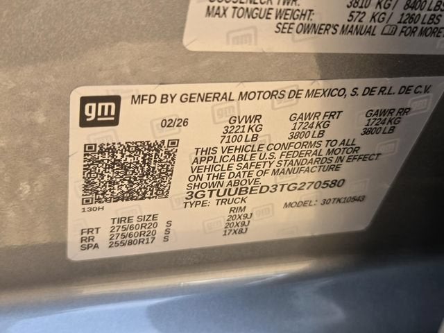 2026 GMC Sierra 1500 SLE