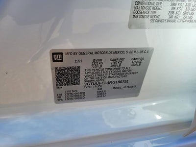 2024 GMC Sierra 1500 AT4X