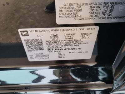 2026 GMC Sierra 1500 AT4X