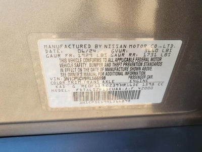 2024 Nissan Kicks SV