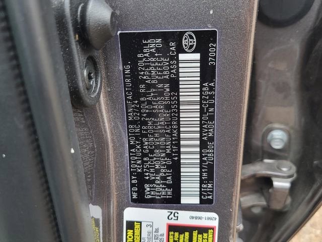 2024 Toyota Camry XLE