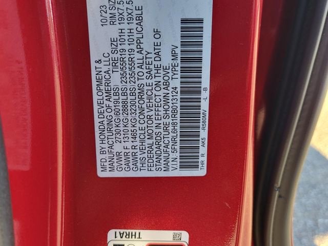 2024 Honda Odyssey Touring