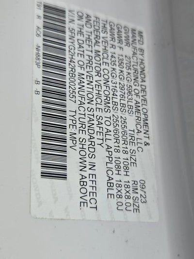 2024 Honda Pilot EX-L 8 Passenger