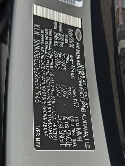 2024 Hyundai Tucson SEL