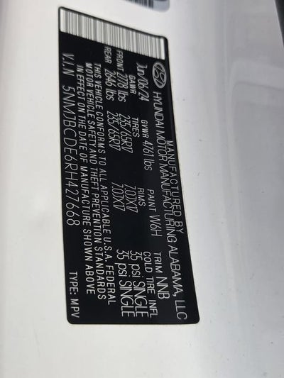 2024 Hyundai Tucson SEL