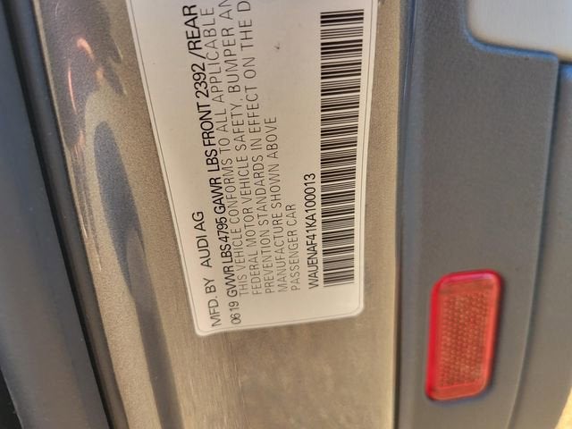 2019 Audi A4 Premium Plus