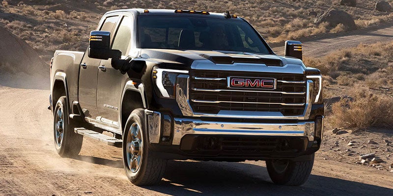Explore the powerful and tech-savvy GMC Sierra 2500 HD with customizable options, advanced safety features, and luxurious comfort.