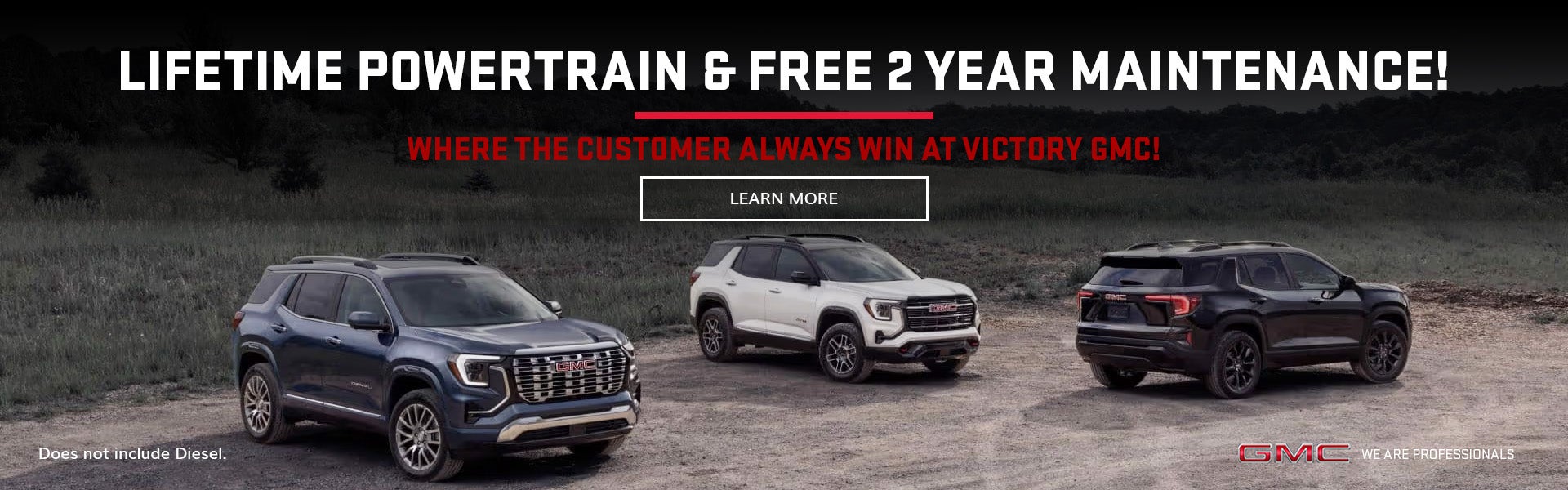 Lifetime Powertrain & Free 2 Year Maintenance